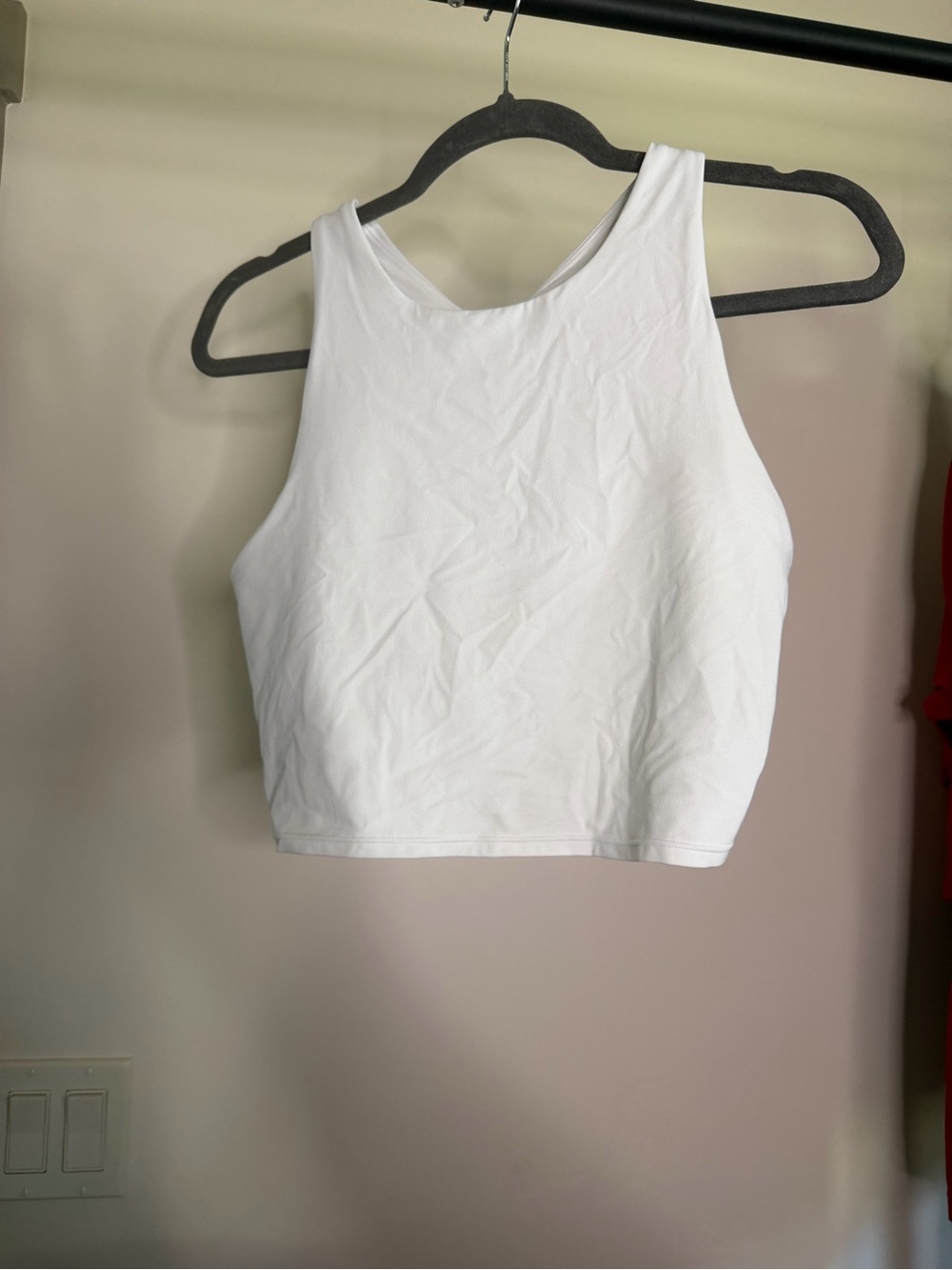 Athleta White Conscious Crop Tank #25